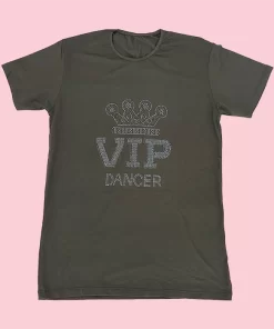 تیشرت نخی ویسکوز زنانه طرح VIP