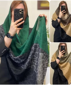 شال نخی آویزدار