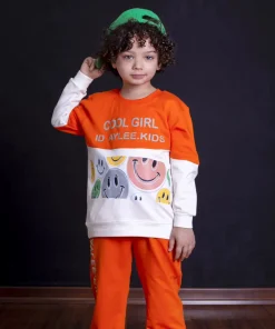 بلوز شلوار پسرانه اسپرت استیکر