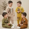 خرید ست بلوز شلوار پسرانه طرح تدی در چهار رنگ جذاب برای کودک
